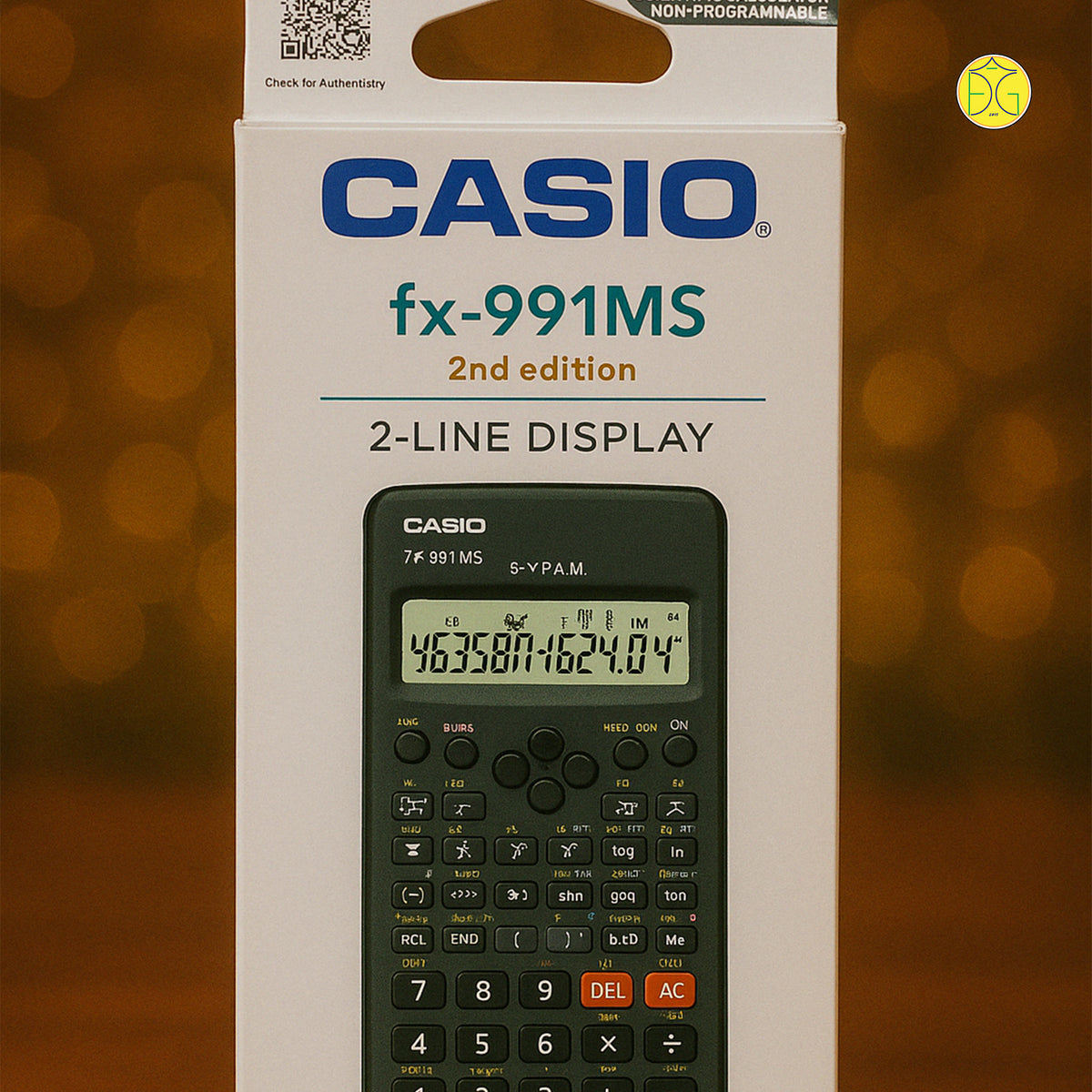KIKOKOTOO CHA KISAYANSI CHA CASIO 991MS